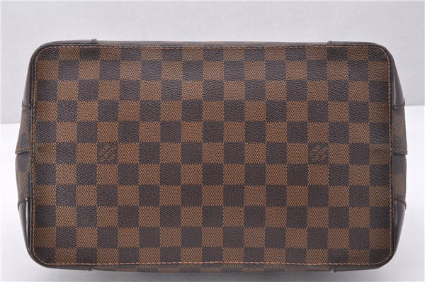 Authentic Louis Vuitton Damier Hampstead PM Shoulder Tote Bag N51205 LV 1550F