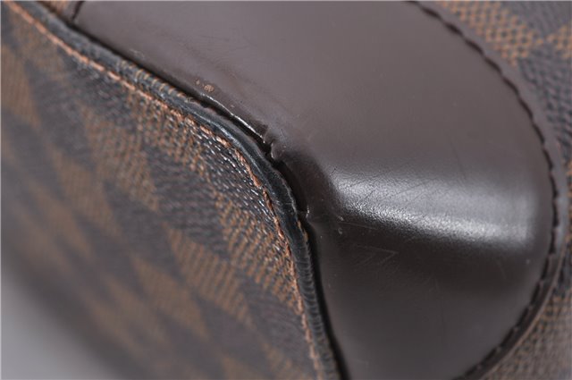 Authentic Louis Vuitton Damier Hampstead PM Shoulder Tote Bag N51205 LV 1550F