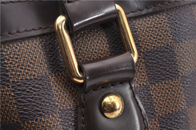 Authentic Louis Vuitton Damier Hampstead PM Shoulder Tote Bag N51205 LV 1550F