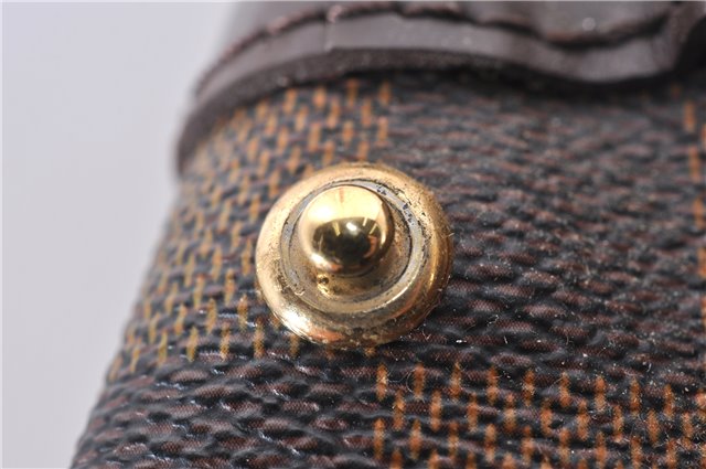 Authentic Louis Vuitton Damier Hampstead PM Shoulder Tote Bag N51205 LV 1550F