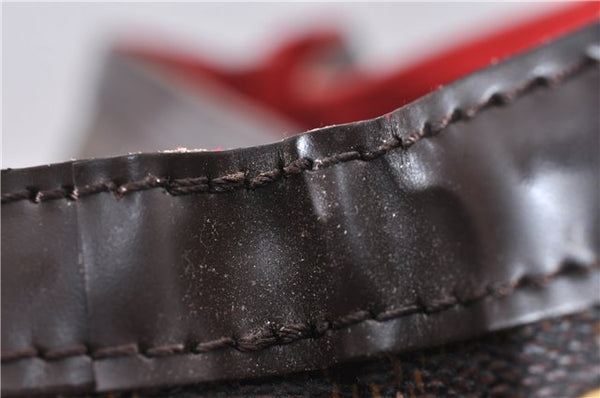 Authentic Louis Vuitton Damier Hampstead PM Shoulder Tote Bag N51205 LV 1550F