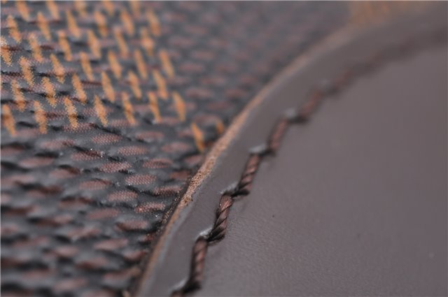 Authentic Louis Vuitton Damier Hampstead PM Shoulder Tote Bag N51205 LV 1550F