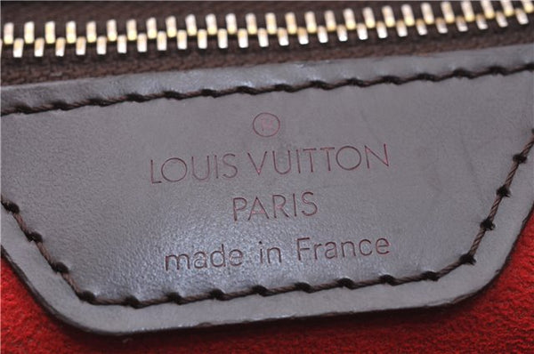 Authentic Louis Vuitton Damier Hampstead PM Shoulder Tote Bag N51205 LV 1550F