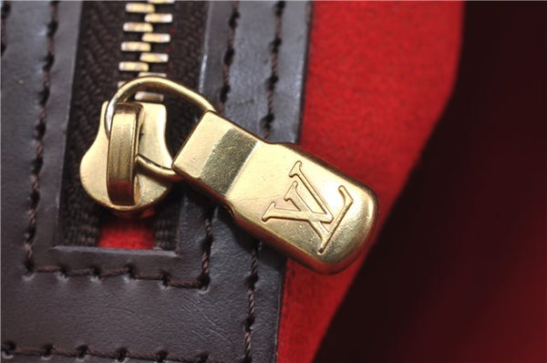 Authentic Louis Vuitton Damier Hampstead PM Shoulder Tote Bag N51205 LV 1550F