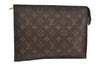 Auth Louis Vuitton Monogram Poche Toilette 26 Cosmetics Pouch Old Model LV 1550I
