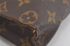 Auth Louis Vuitton Monogram Poche Toilette 26 Cosmetics Pouch Old Model LV 1550I