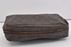 Auth Louis Vuitton Monogram Trousse Toilette 28 Clutch Hand Bag M47522 LV 1551I