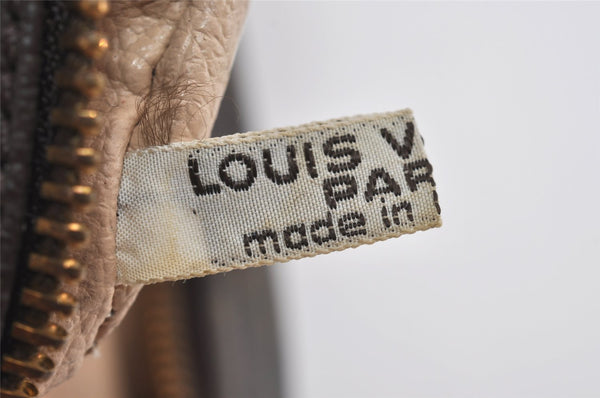 Auth Louis Vuitton Monogram Trousse Toilette 28 Clutch Hand Bag M47522 LV 1551I