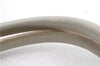 Authentic BURBERRY Vintage Leather Shoulder Hand Bag Purse Ivory Beige 1552D