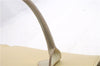 Authentic BURBERRY Vintage Leather Shoulder Hand Bag Purse Ivory Beige 1552D