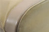 Authentic BURBERRY Vintage Leather Shoulder Hand Bag Purse Ivory Beige 1552D