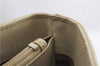 Authentic BURBERRY Vintage Leather Shoulder Hand Bag Purse Ivory Beige 1552D