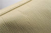 Authentic BURBERRY Vintage Leather Shoulder Hand Bag Purse Ivory Beige 1552D