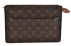 Authentic Louis Vuitton Monogram Pochette Homme Clutch Hand Bag M51795 LV 1552I