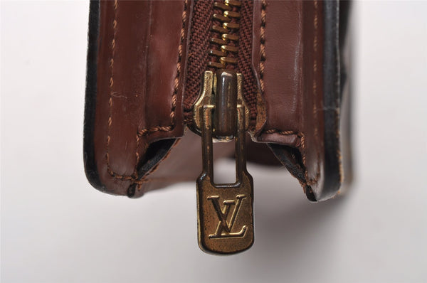 Authentic Louis Vuitton Monogram Pochette Homme Clutch Hand Bag M51795 LV 1552I