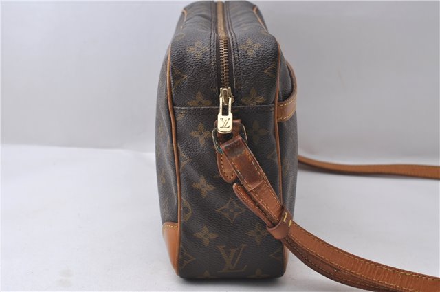 Auth Louis Vuitton Monogram Trocadero 30 Shoulder Cross Body Bag M51272 LV 1555D