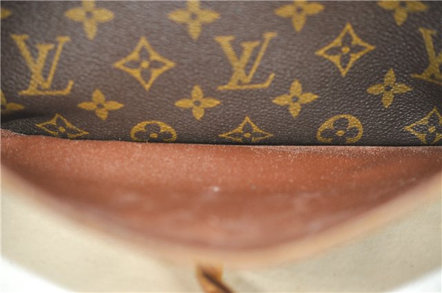 Auth Louis Vuitton Monogram Trocadero 30 Shoulder Cross Body Bag M51272 LV 1555D