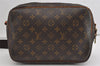 Authentic Louis Vuitton Monogram Reporter PM Shoulder Bag M45254 Junk 1556I