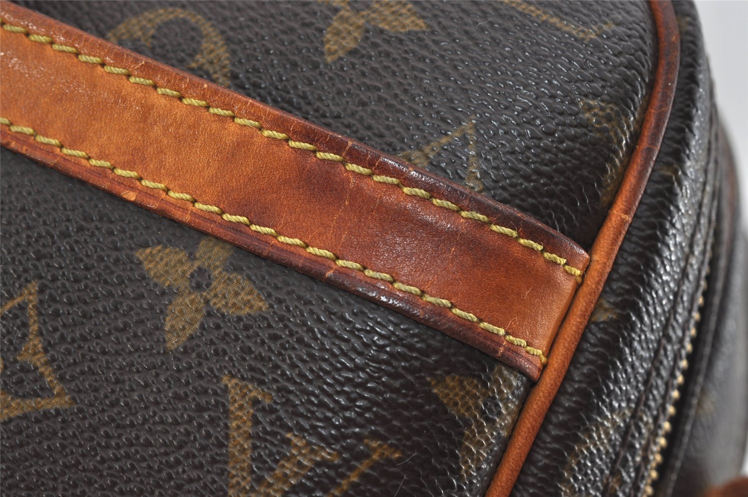 Authentic Louis Vuitton Monogram Reporter PM Shoulder Bag M45254 Junk 1556I