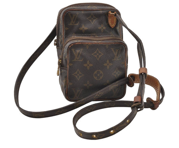 Authentic Louis Vuitton Monogram Mini Amazone Shoulder Bag M45238 Junk 1557I