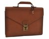 Authentic Louis Vuitton Epi Serviette Conseiller Briefcase Brown M54428 LV 1558I