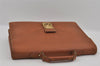 Authentic Louis Vuitton Epi Serviette Conseiller Briefcase Brown M54428 LV 1558I