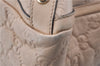 Authentic GUCCI Guccissima Abbey Leather Shoulder GG Tote Bag 170004 Beige 1559D