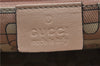 Authentic GUCCI Guccissima Abbey Leather Shoulder GG Tote Bag 170004 Beige 1559D