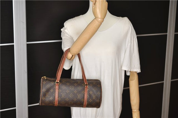 Authentic Louis Vuitton Monogram Papillon 30 Hand Bag Old Model LV 1560F