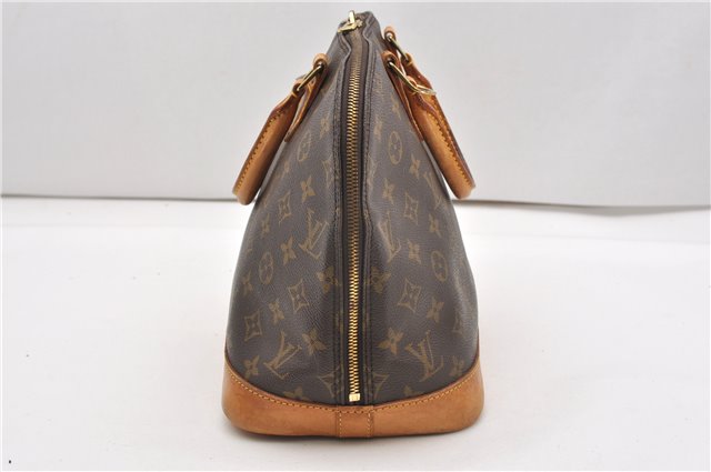 Authentic Louis Vuitton Monogram Alma Hand Bag Purse M51130 LV 1560G