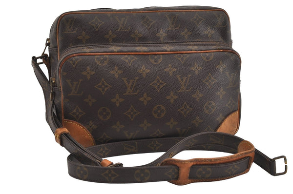 Authentic Louis Vuitton Monogram Nile Shoulder Cross Body Bag M45244 Junk 1560I