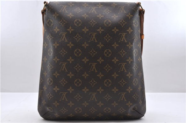 Authentic Louis Vuitton Monogram Musette Shoulder Cross Body Bag M51256 LV 1561D