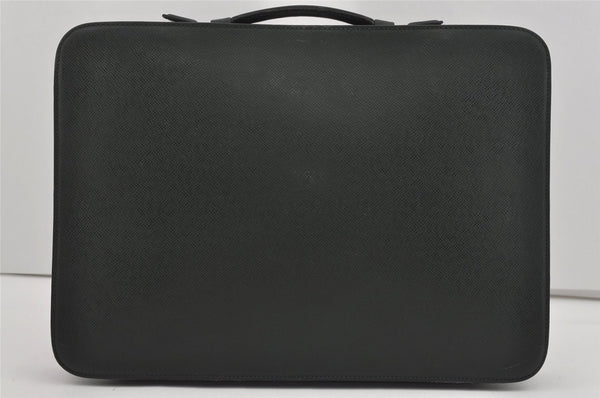 Authentic Louis Vuitton Taiga Baltic Business Briefcase Green M30064 LV 1561I