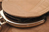 Authentic FENDI Spy Bag Hand Bag Leather Brown 1562D