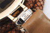 Authentic FENDI Spy Bag Hand Bag Leather Brown 1562D