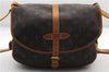 Authentic Louis Vuitton Monogram Saumur 30 Shoulder Cross Bag M42256 LV 1562F