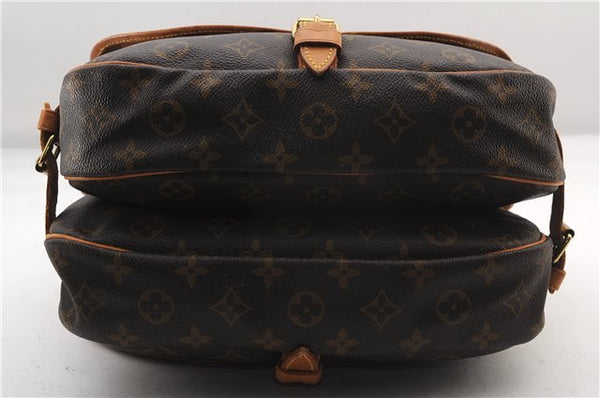 Authentic Louis Vuitton Monogram Saumur 30 Shoulder Cross Bag M42256 LV 1562F