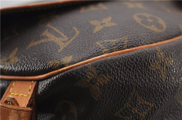 Authentic Louis Vuitton Monogram Saumur 30 Shoulder Cross Bag M42256 LV 1562F