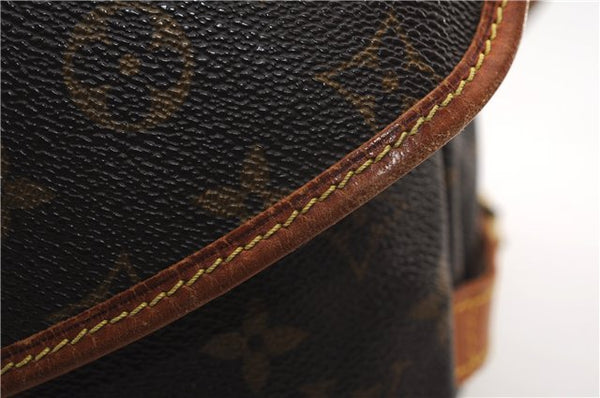 Authentic Louis Vuitton Monogram Saumur 30 Shoulder Cross Bag M42256 LV 1562F