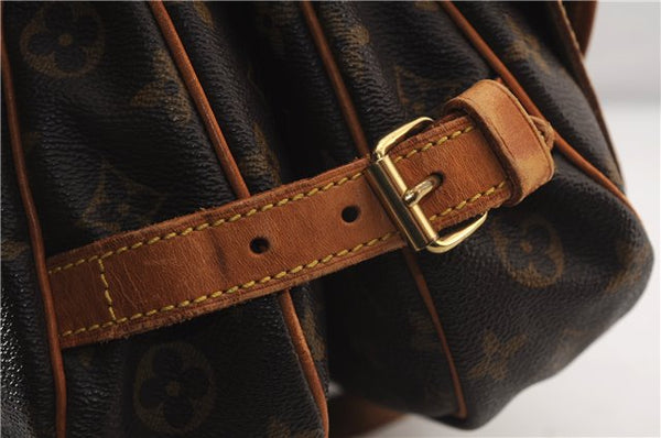 Authentic Louis Vuitton Monogram Saumur 30 Shoulder Cross Bag M42256 LV 1562F