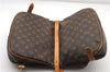 Authentic Louis Vuitton Monogram Saumur 30 Shoulder Cross Bag M42256 LV 1562F
