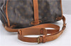 Authentic Louis Vuitton Monogram Saumur 35 Shoulder Cross Bag M42254 LV 1563F
