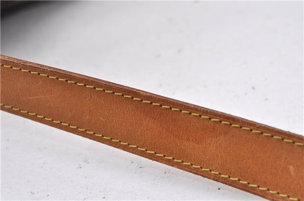 Authentic Louis Vuitton Monogram Saumur 35 Shoulder Cross Bag M42254 LV 1563F