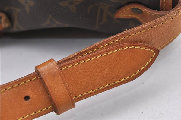 Authentic Louis Vuitton Monogram Saumur 35 Shoulder Cross Bag M42254 LV 1563F