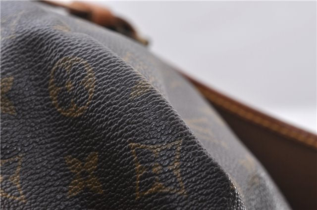 Authentic Louis Vuitton Monogram Saumur 35 Shoulder Cross Bag M42254 LV 1563F