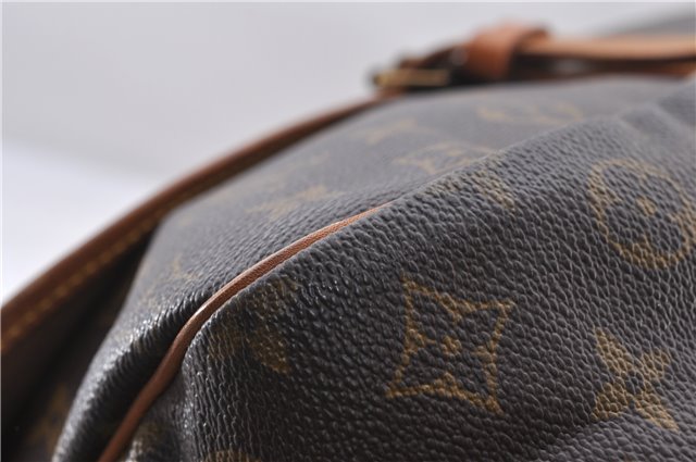 Authentic Louis Vuitton Monogram Saumur 35 Shoulder Cross Bag M42254 LV 1563F