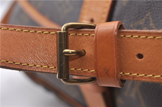 Authentic Louis Vuitton Monogram Saumur 35 Shoulder Cross Bag M42254 LV 1563F