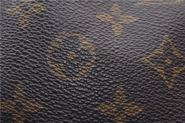 Authentic Louis Vuitton Monogram Saumur 35 Shoulder Cross Bag M42254 LV 1563F