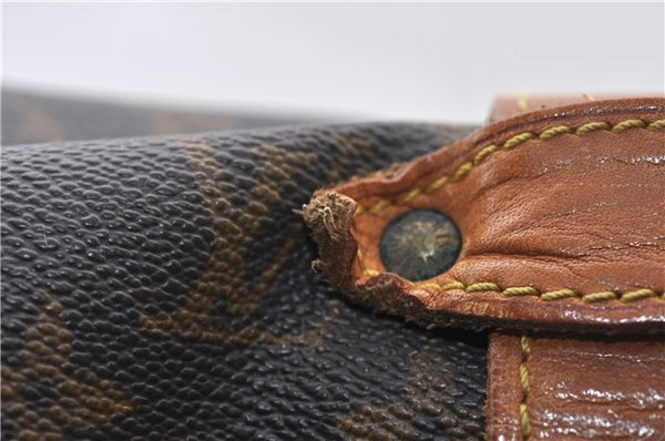 Authentic Louis Vuitton Monogram Saumur 35 Shoulder Cross Bag M42254 LV 1563F