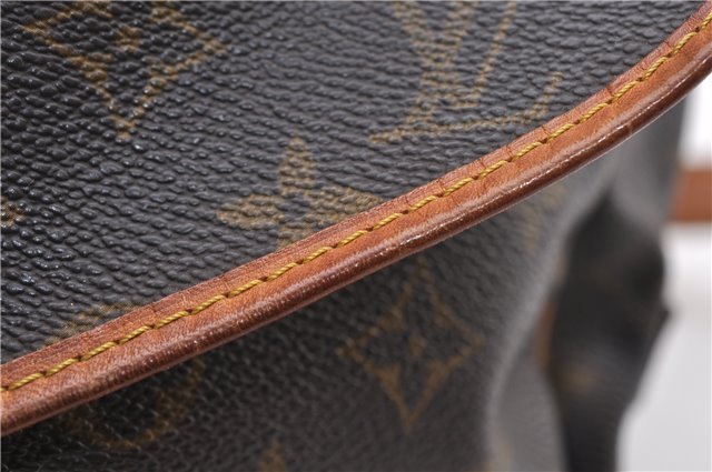 Authentic Louis Vuitton Monogram Saumur 35 Shoulder Cross Bag M42254 LV 1563F